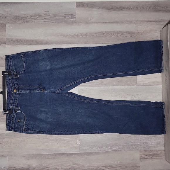 Robert Graham Mens 40 Classic Yates Med Wash‎ Denim Blue Jeans Casual Big & Tall - Picture 1 of 11